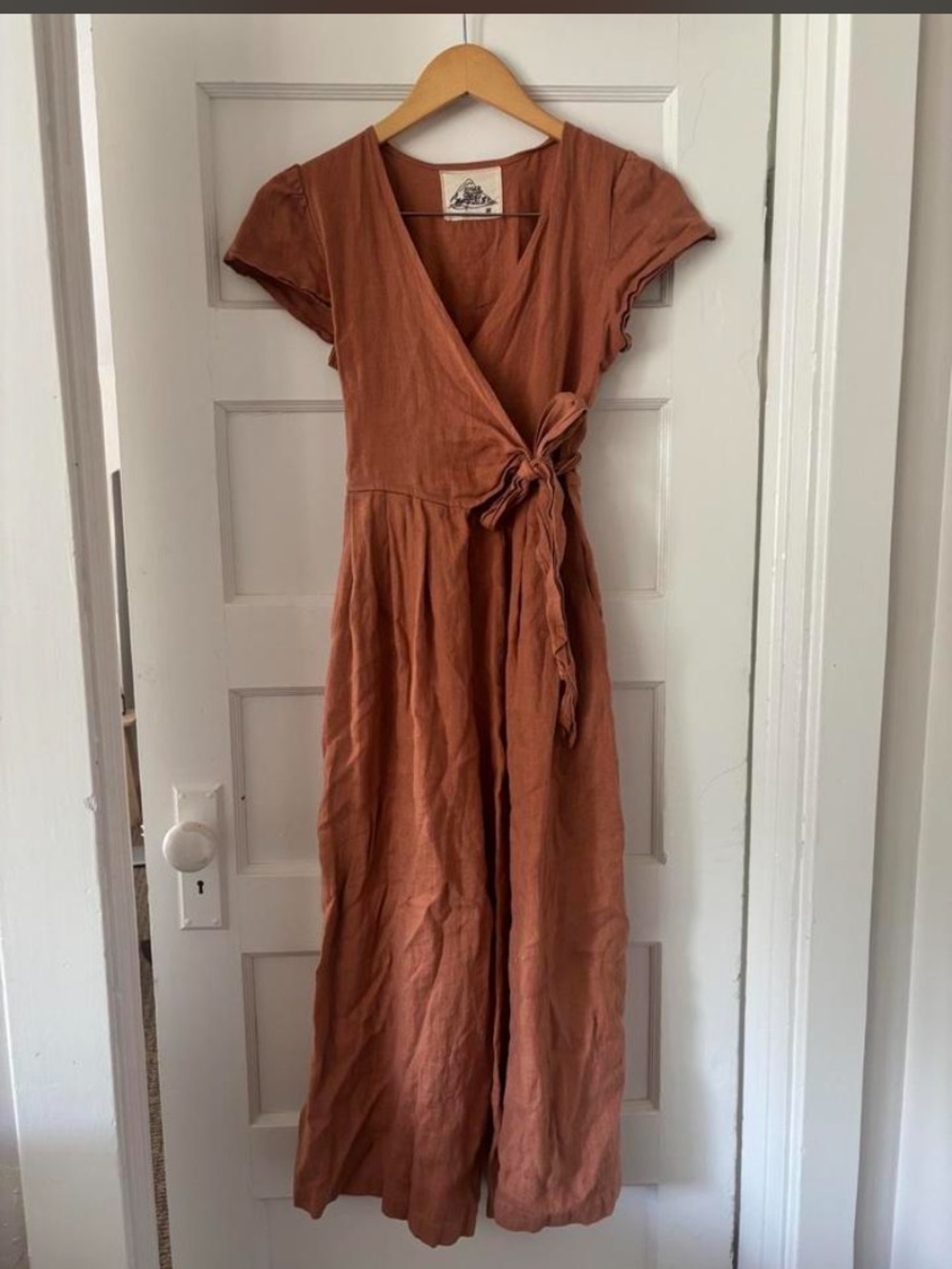 Sugar Canyon Mountain jumpsuit 100% linen
